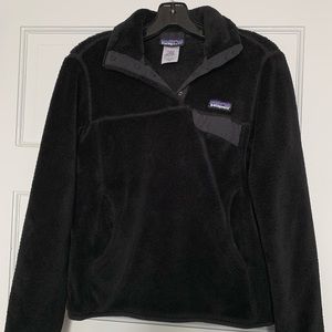 Patagonia Fleece Quarter Button Pullover Jacket